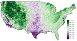 Concentration of Daily Precipitation in the Contiguous United States